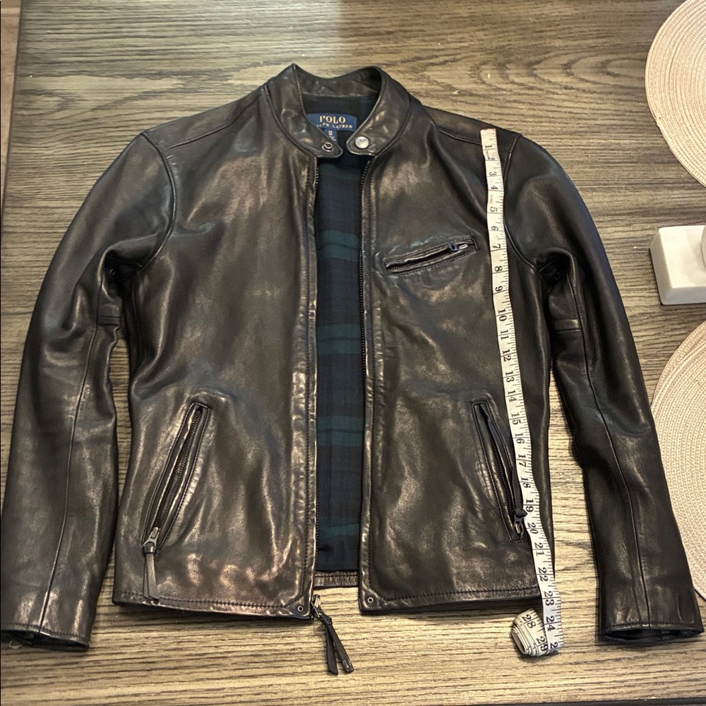 Polo by Ralph Lauren Black Leather Jacket